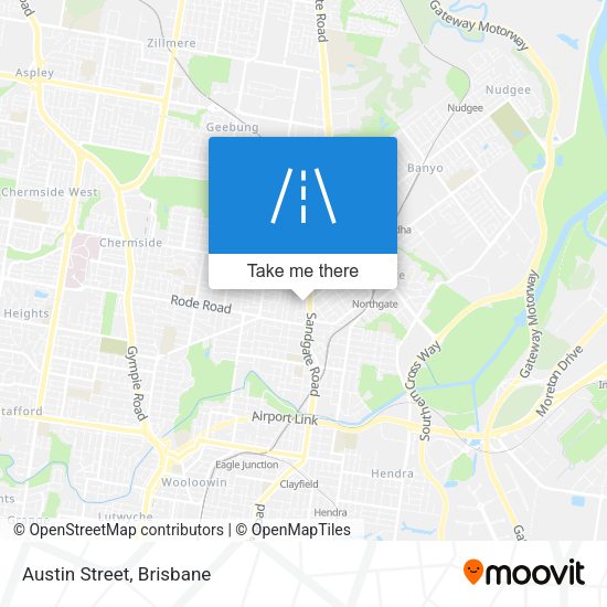 Austin Street map