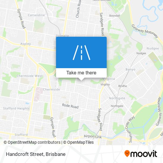 Handcroft Street map