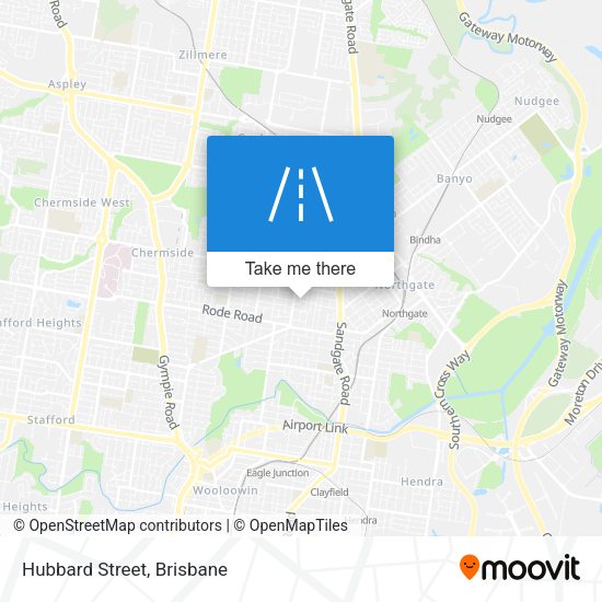 Hubbard Street map