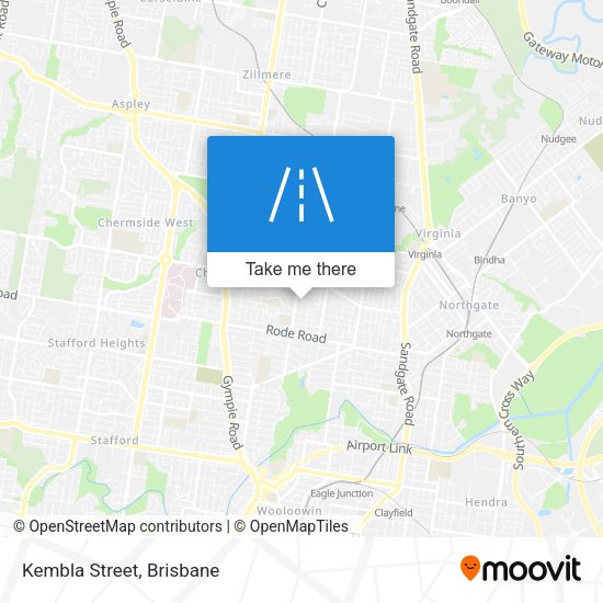 Kembla Street map