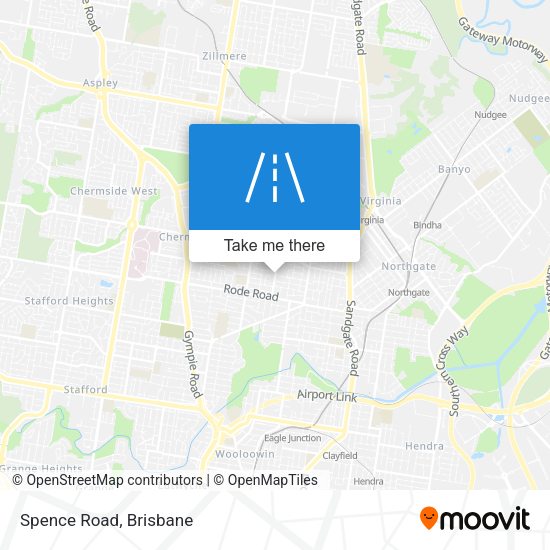 Spence Road map