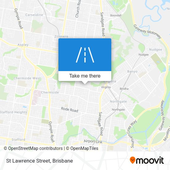 St Lawrence Street map