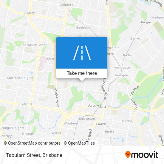 Tabulam Street map