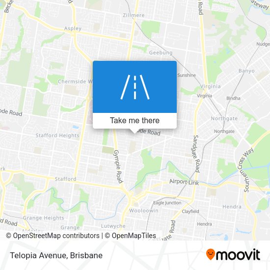 Telopia Avenue map