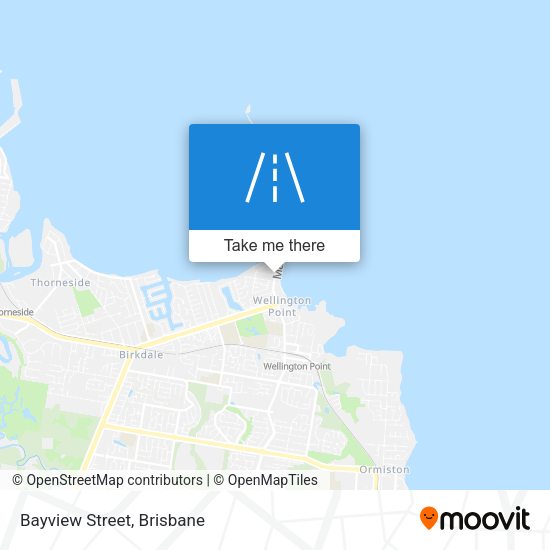 Bayview Street map