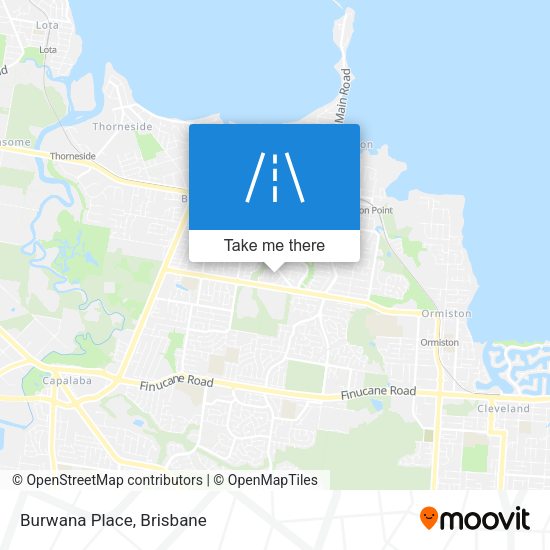 Burwana Place map