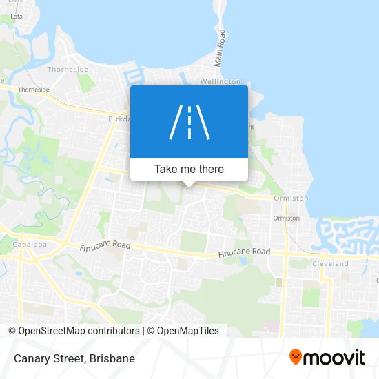 Canary Street map