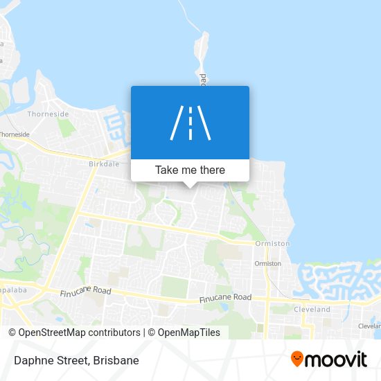 Daphne Street map