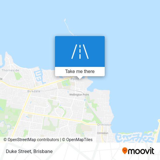Duke Street map