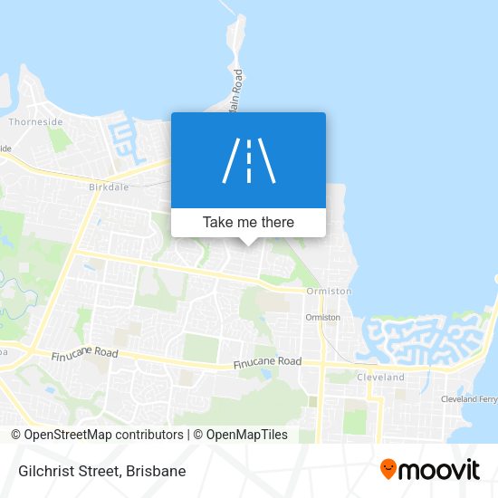 Gilchrist Street map