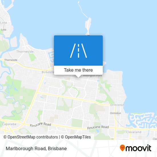 Marlborough Road map