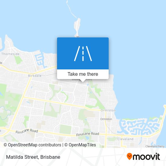 Matilda Street map