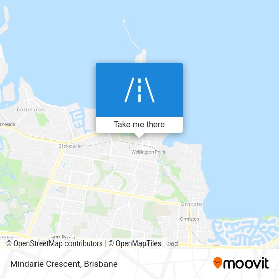 Mindarie Crescent map