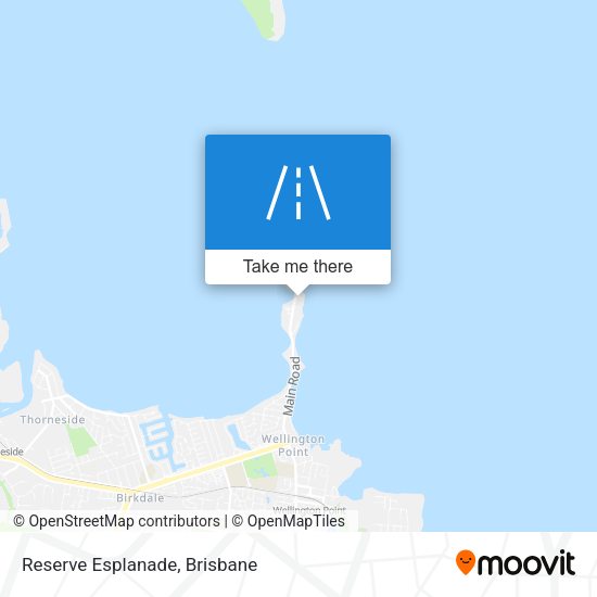 Reserve Esplanade map