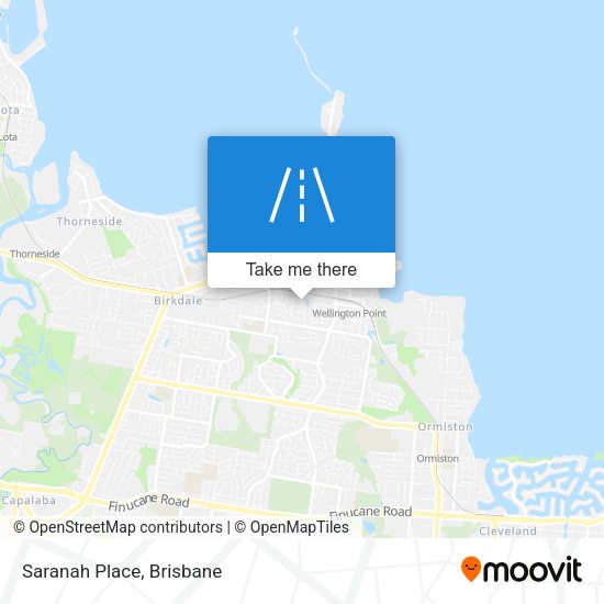 Saranah Place map