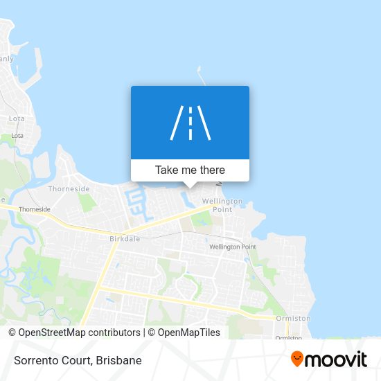 Sorrento Court map
