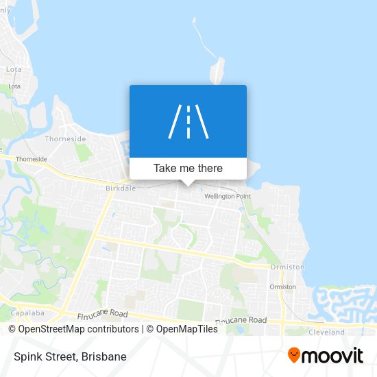 Spink Street map