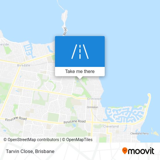 Tarvin Close map