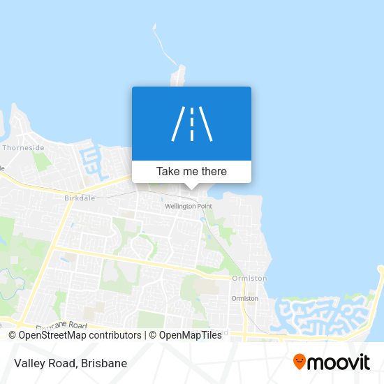 Valley Road map