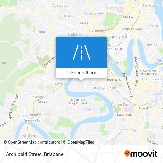 Archibald Street map