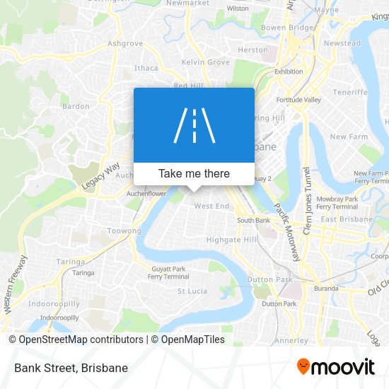 Bank Street map
