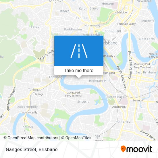 Ganges Street map