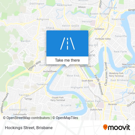 Hockings Street map