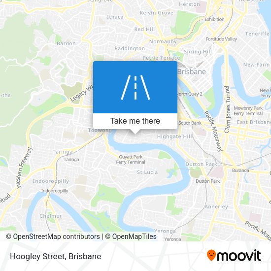 Hoogley Street map