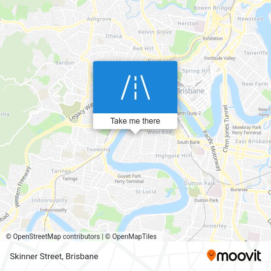 Skinner Street map