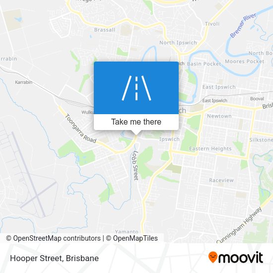 Hooper Street map