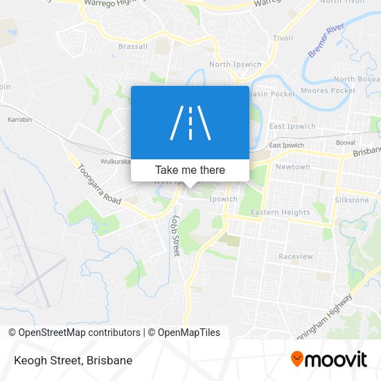 Keogh Street map