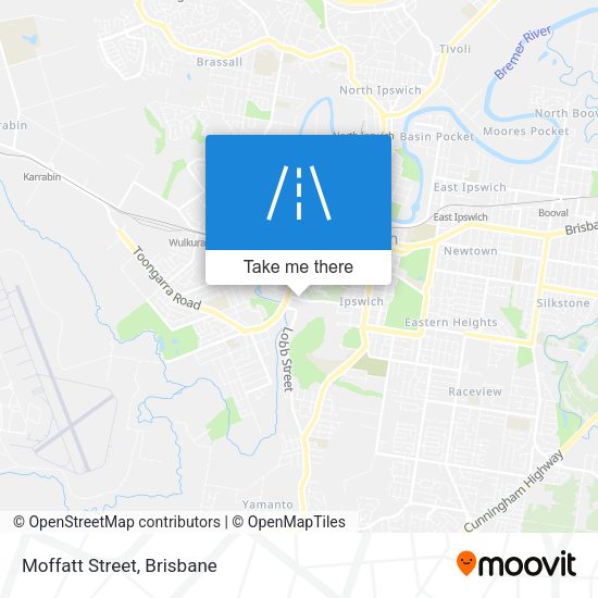 Moffatt Street map
