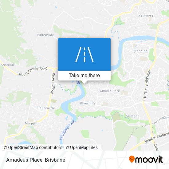 Amadeus Place map