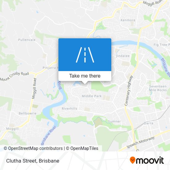 Clutha Street map