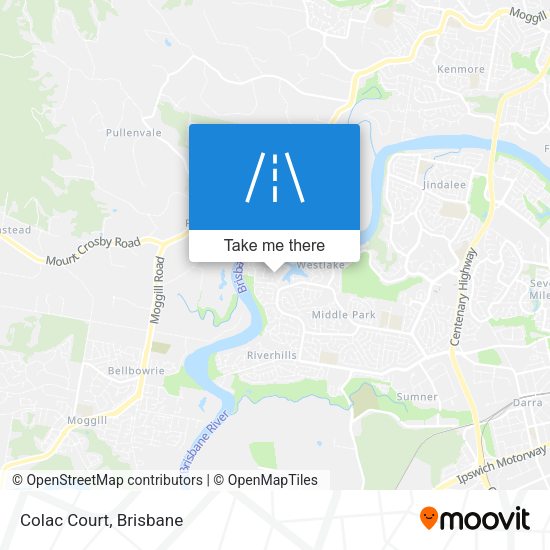 Colac Court map