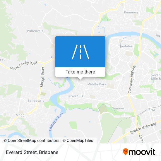 Everard Street map