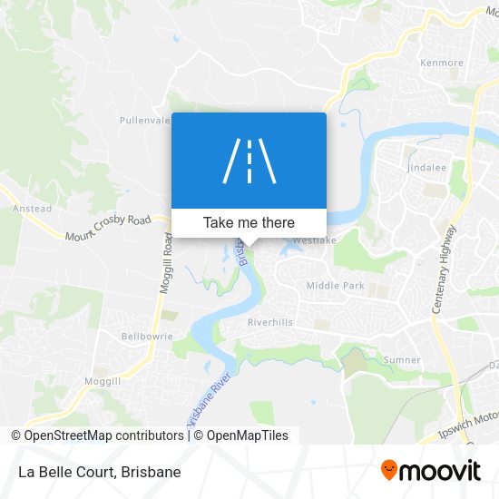 La Belle Court map