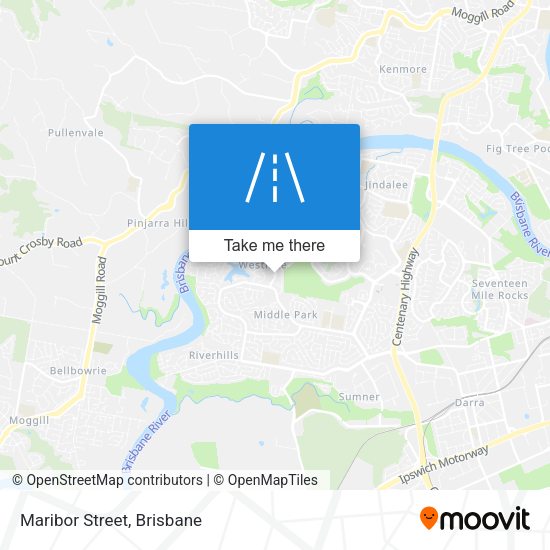 Maribor Street map