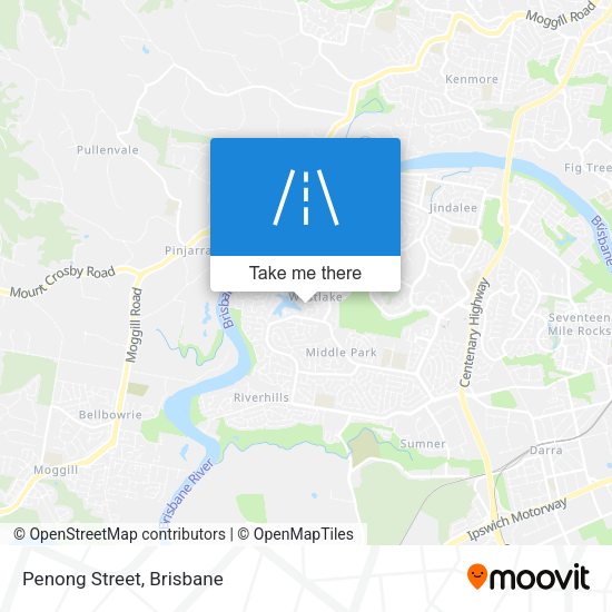 Penong Street map