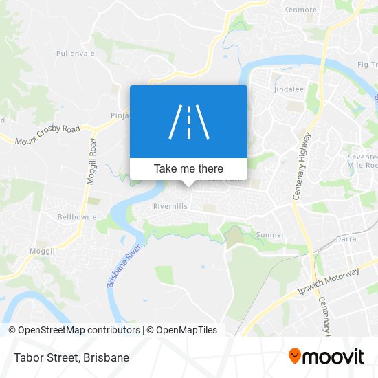 Tabor Street map