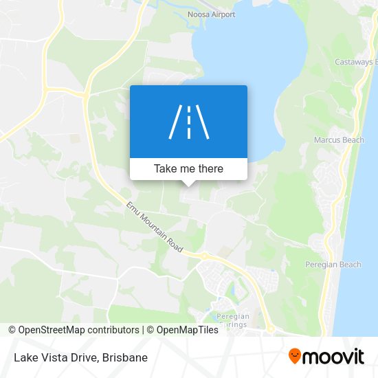 Lake Vista Drive map