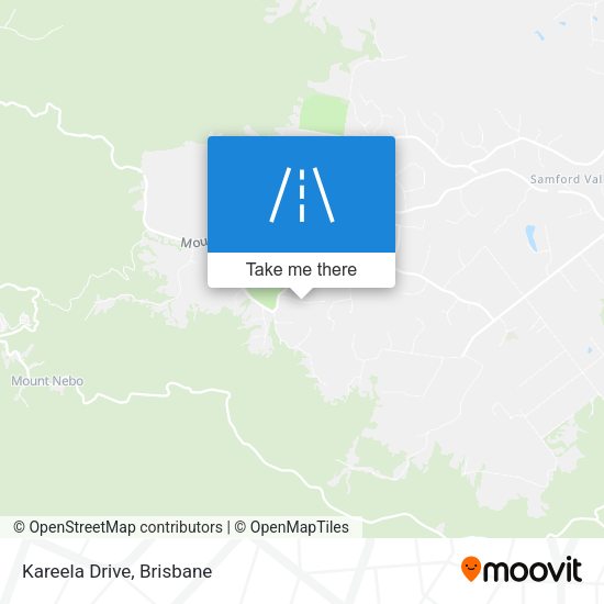Kareela Drive map