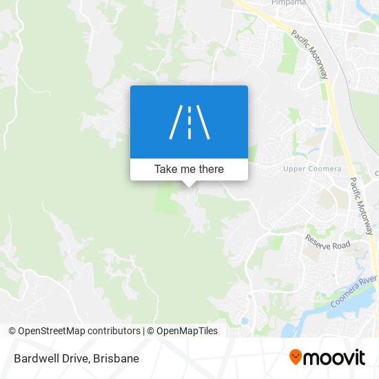 Bardwell Drive map