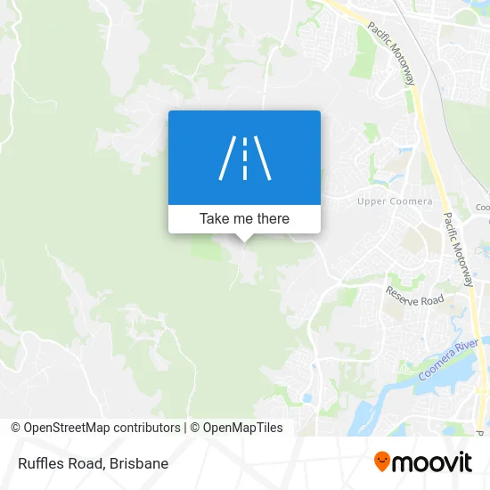 Mapa Ruffles Road
