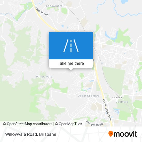 Willowvale Road map