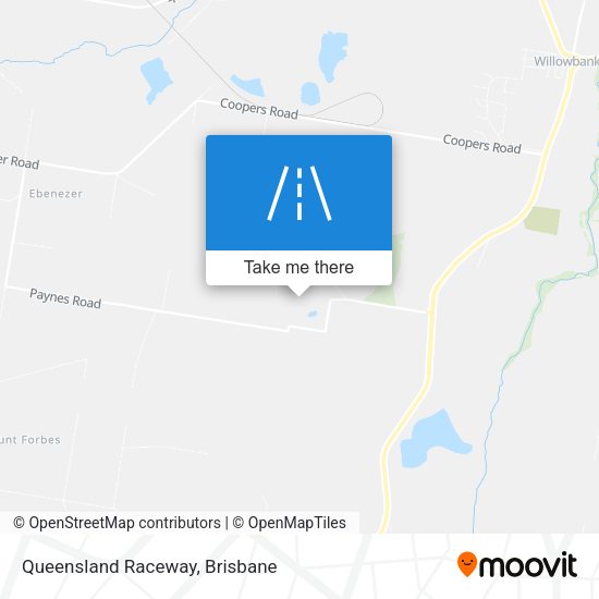 Queensland Raceway map