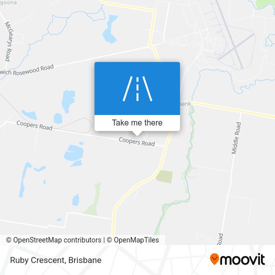 Ruby Crescent map