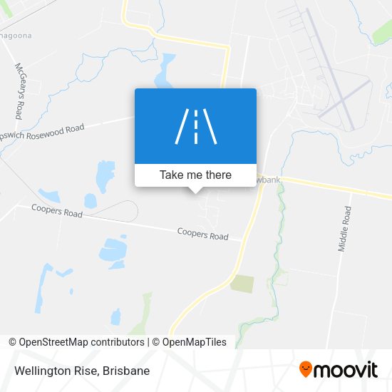 Wellington Rise map