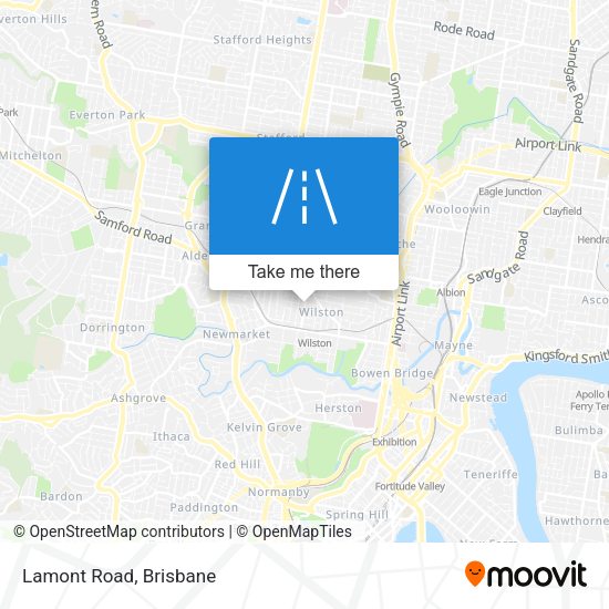 Lamont Road map