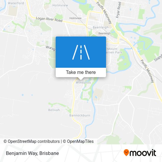 Benjamin Way map